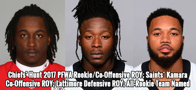 Five Alabama Alum Named to PWRA's All-Rookie Team